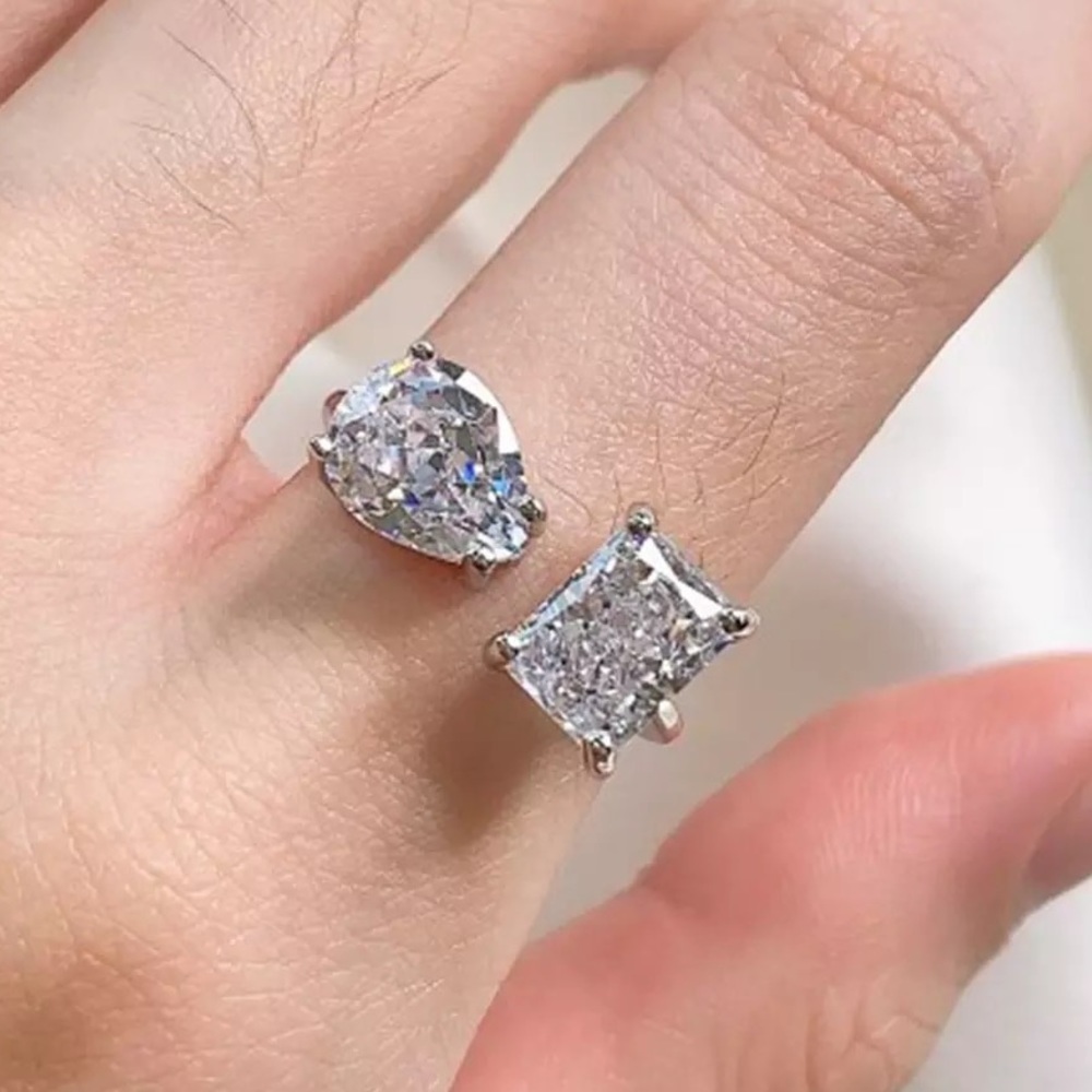 2ct Multi Stone Wrap Ring - Picture 10 of 11